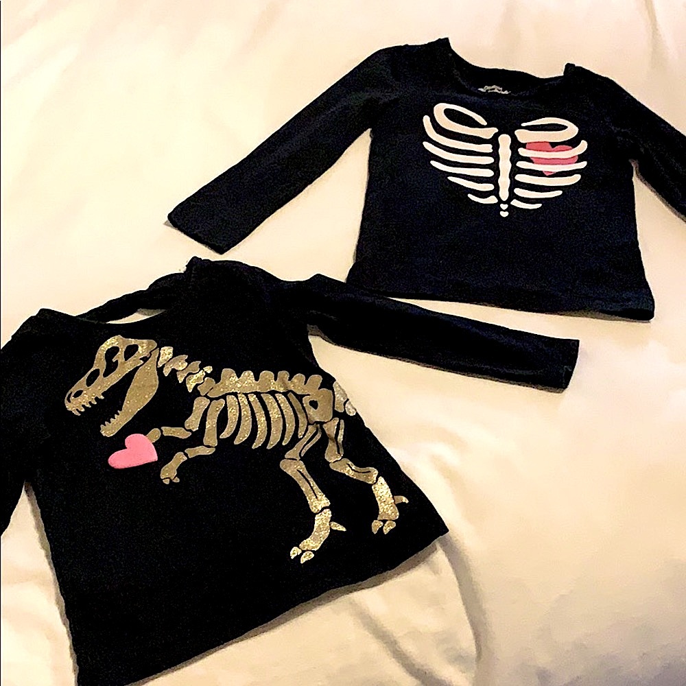 Girls Long-sleeve tees💕Great for Valentine’s Day!